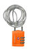 Samsonite Travel Accessories Long Cable Lock Orange