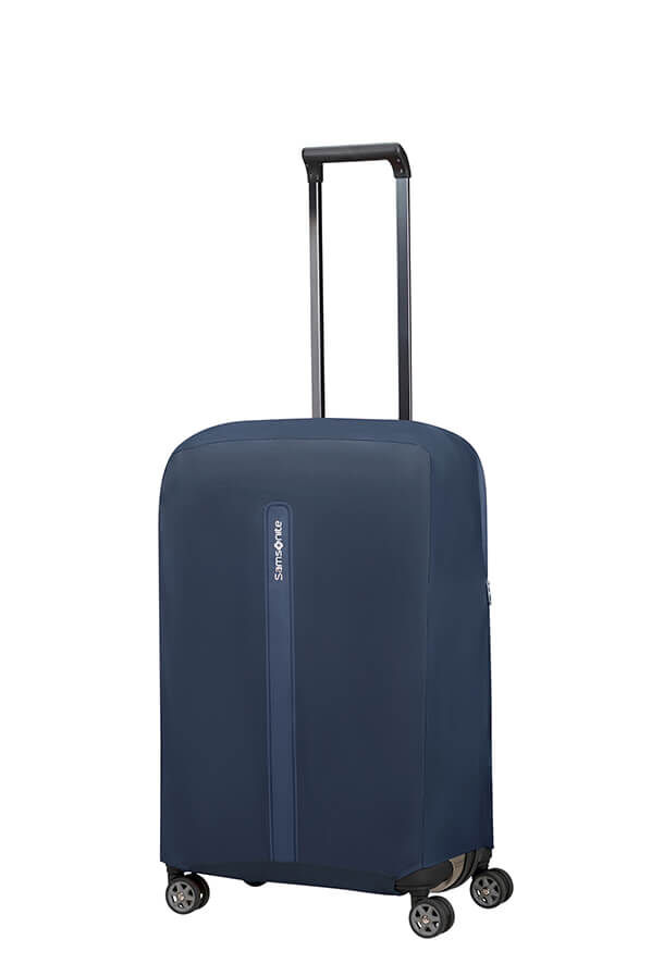 Samsonite Ta Revolution Foldable Luggage Cover M  Midnight Blue