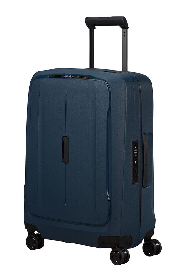 Essens Spinner (4 wheels) 55cm Blue Rolling Luggage UK