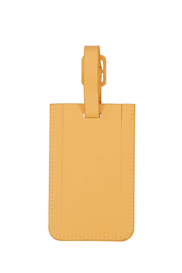 Samsonite Ta Revolution Rectangle Luggage Tag x2  Yellow