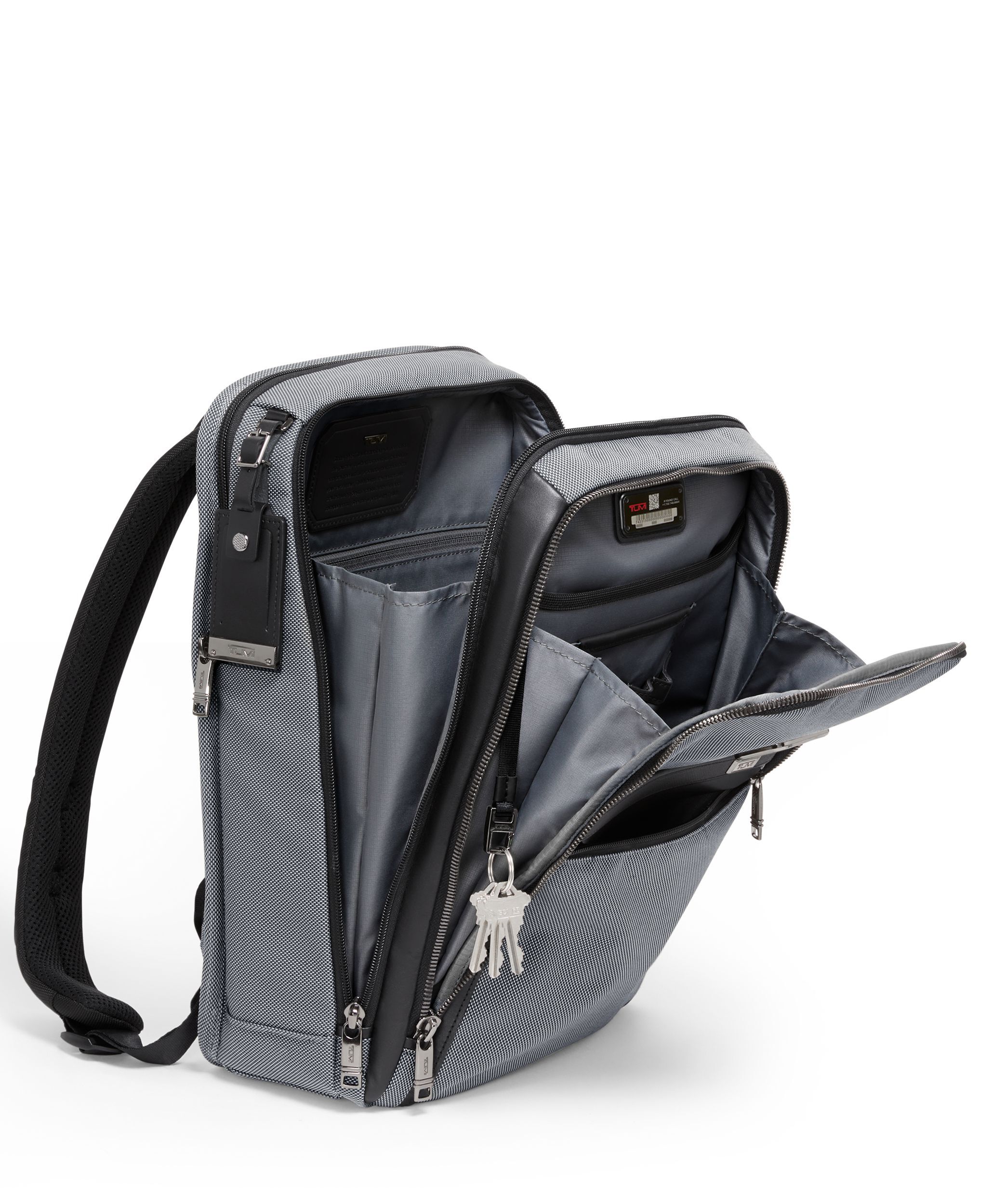 TUMI Alpha 3 SLIM BACKPACK  Meteor Grey
