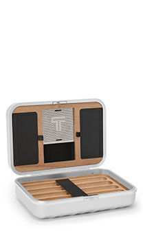TUMI 19 DEGREE ALUMINIUM Cigar Case