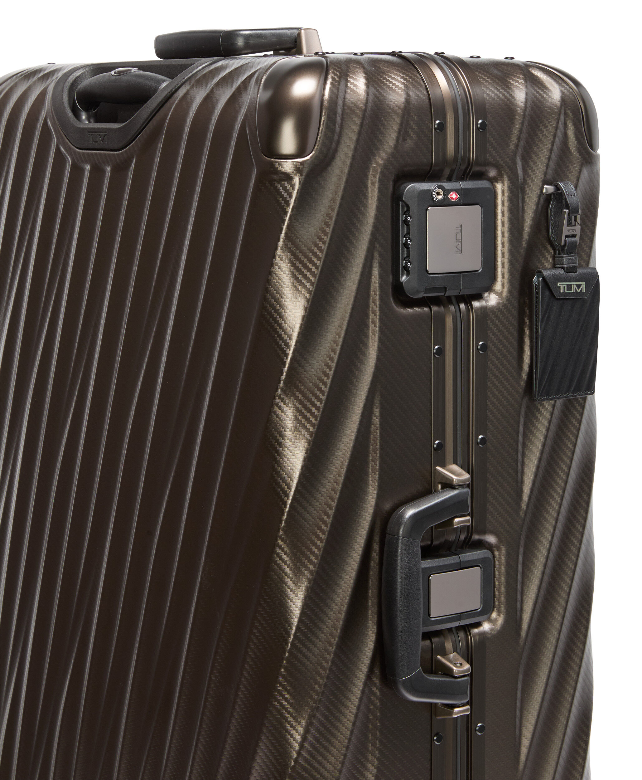 19 Degree Aluminium Checked Luggage 77.5 cm