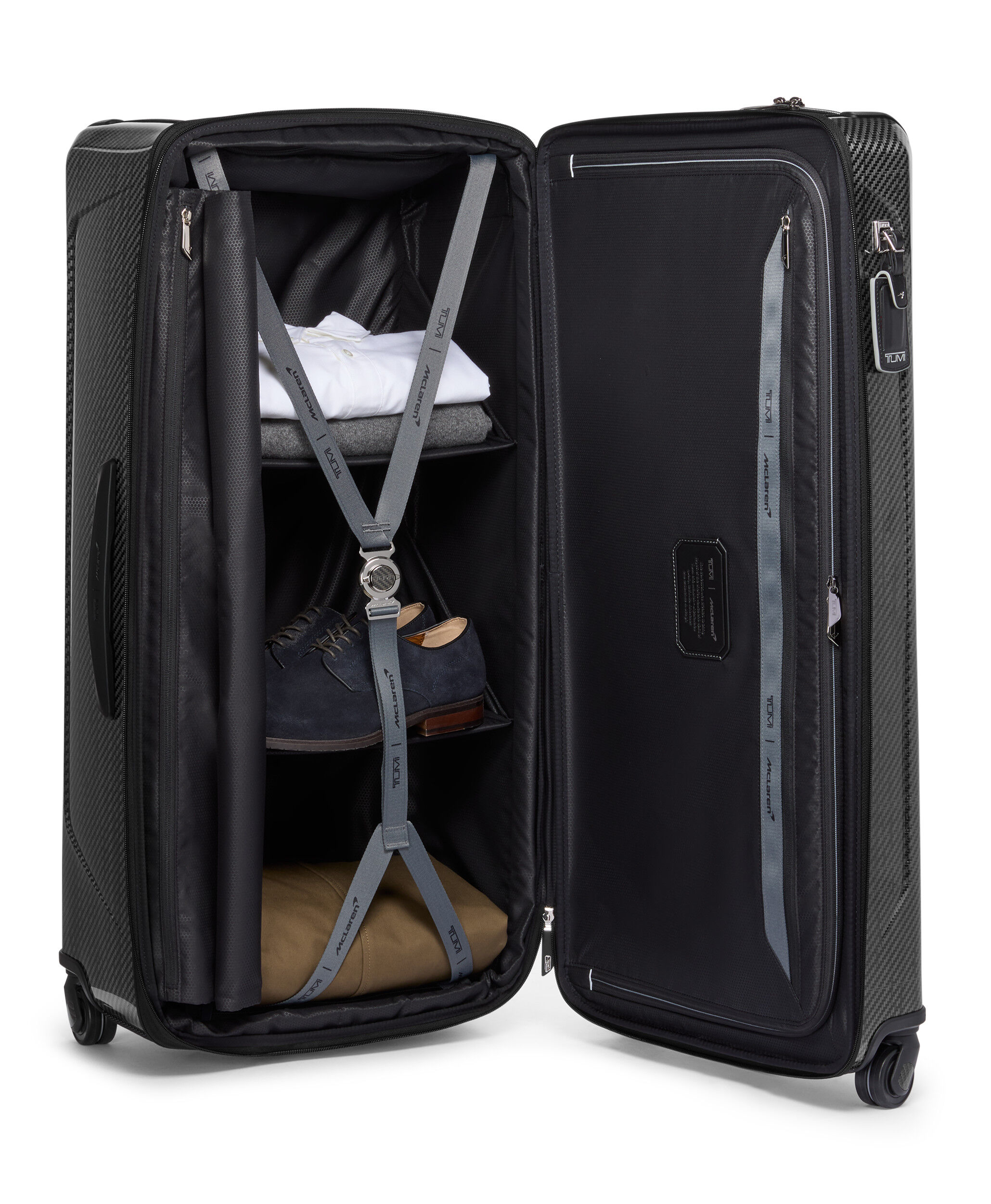 TUMI McLaren Checked Luggage | TUMI Aero X-Large Dual Access Expandable Trunk