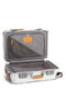 TUMI 19 Degree Aluminium INTERNATIONAL CARRY-ON Texture Silver