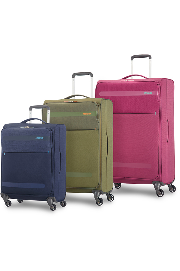 american tourister herolite 55cm cabin suitcase