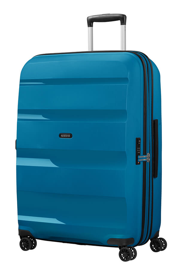 Air Dlx Spinner TSA Expandable Seaport Blue | Rolling Luggage UK
