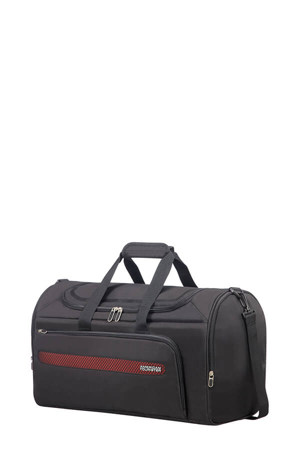 American Tourister Airbeat Duffle Bag 55cm Universe Black | Rolling Luggage