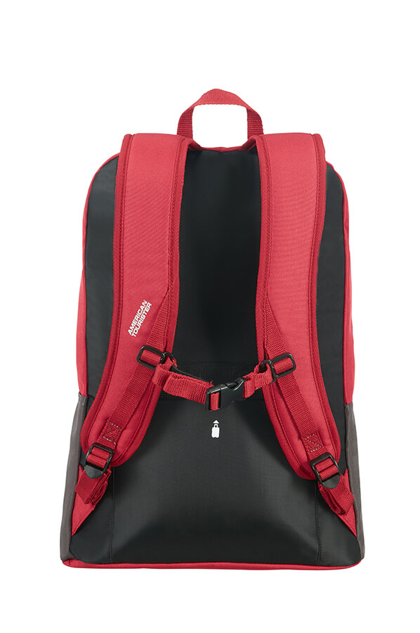American Tourister Urban Groove Laptop Backpack 15.6" Red Rolling Luggage