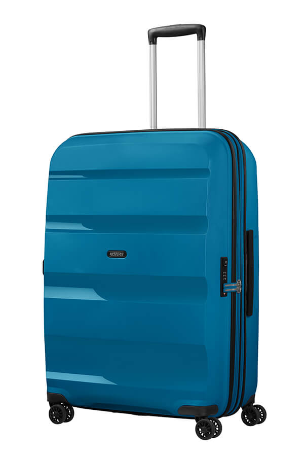 global Låse cyklus Bon Air Dlx Spinner TSA Expandable 75cm Seaport Blue | Rolling Luggage UK