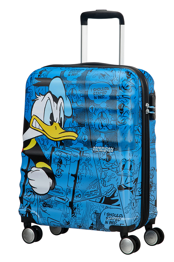 American Tourister Wavebreaker Disney Spinner (4 wheels) 55cm Donald