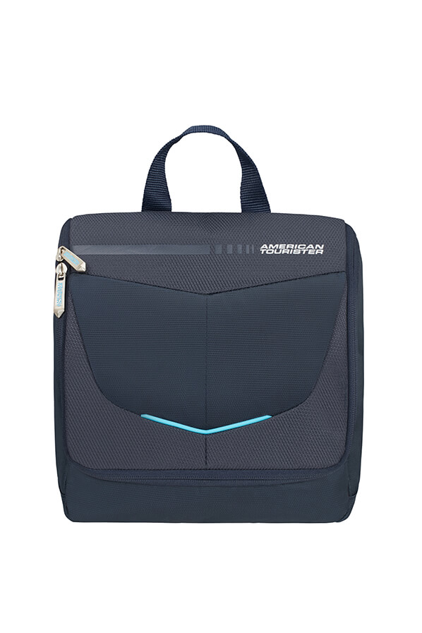American Tourister Summerfunk Toiletry Bag Navy Rolling Luggage