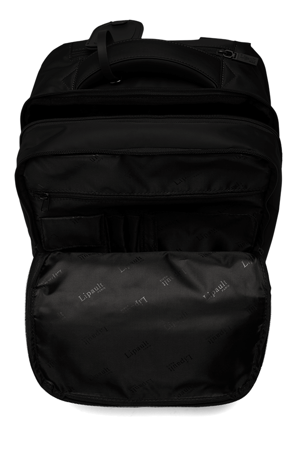 Lipault Plume Business Rolling laptop bag 15" Black Rolling Luggage