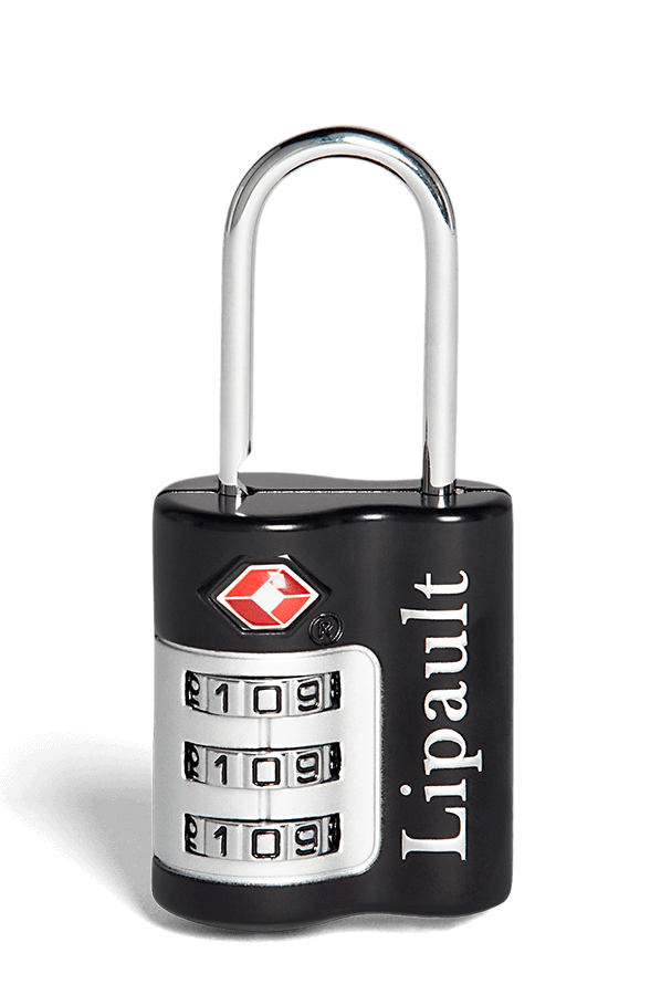 Lipault Lipault Travel Accessories Lock Black Rolling Luggage