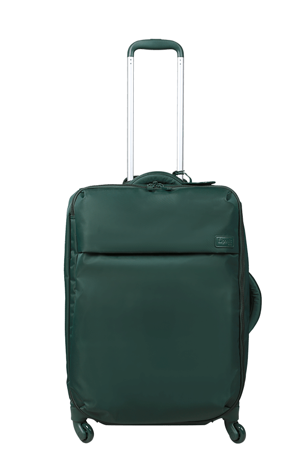 forest green luggage
