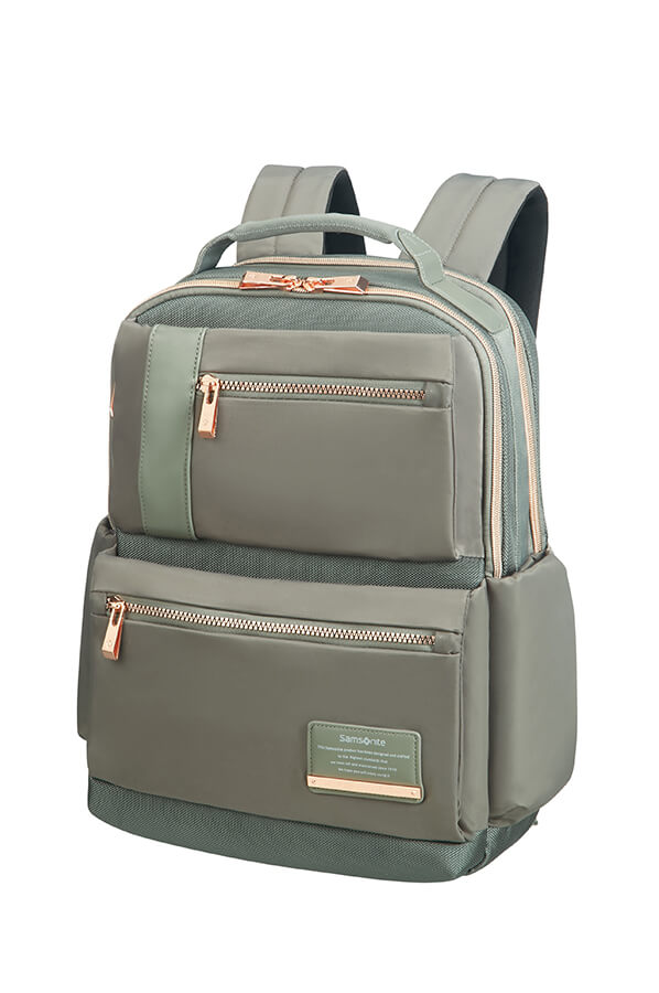 Samsonite Openroad Lady Laptop Backpack 14" Olive Green Rolling Luggage