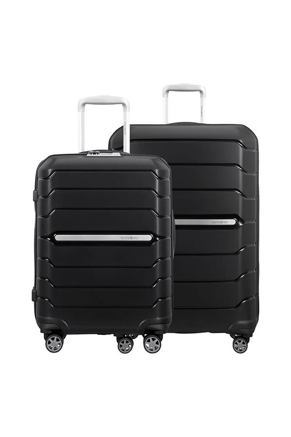 Samsonite Flux Luggage set Black | Rolling Luggage