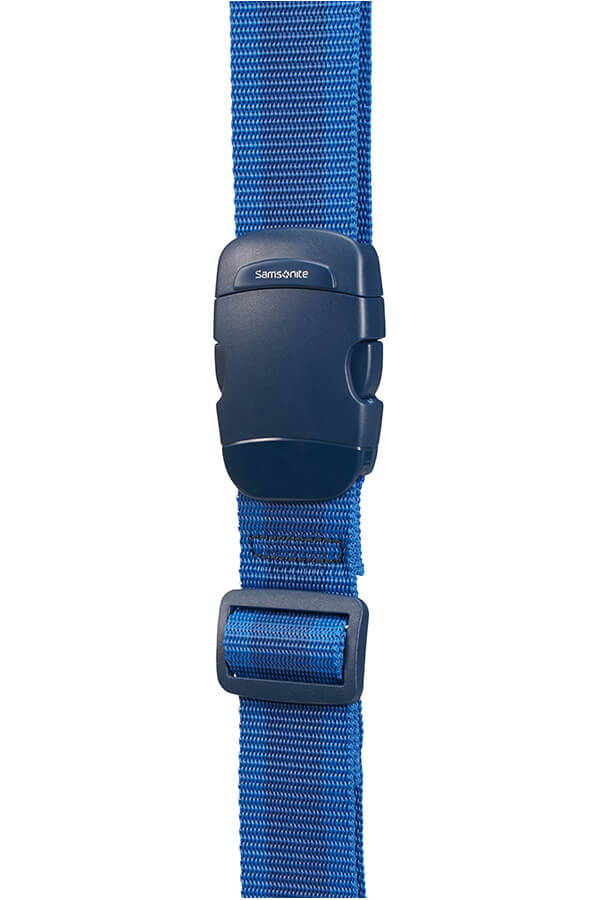 Samsonite Travel Accessories Luggage Strap 38mm Midnight Blue Rolling
