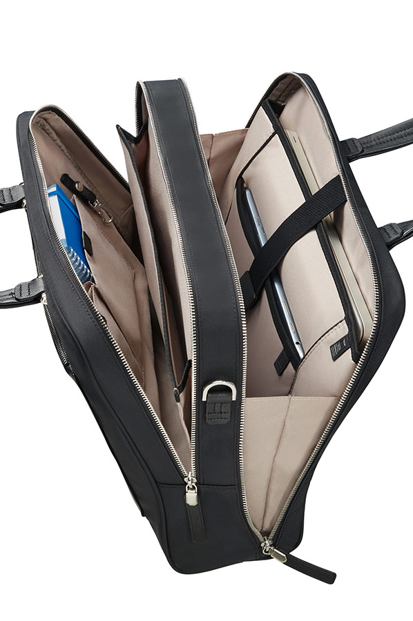 Samsonite Zalia Ladies' business bag 15.6" Black Rolling Luggage