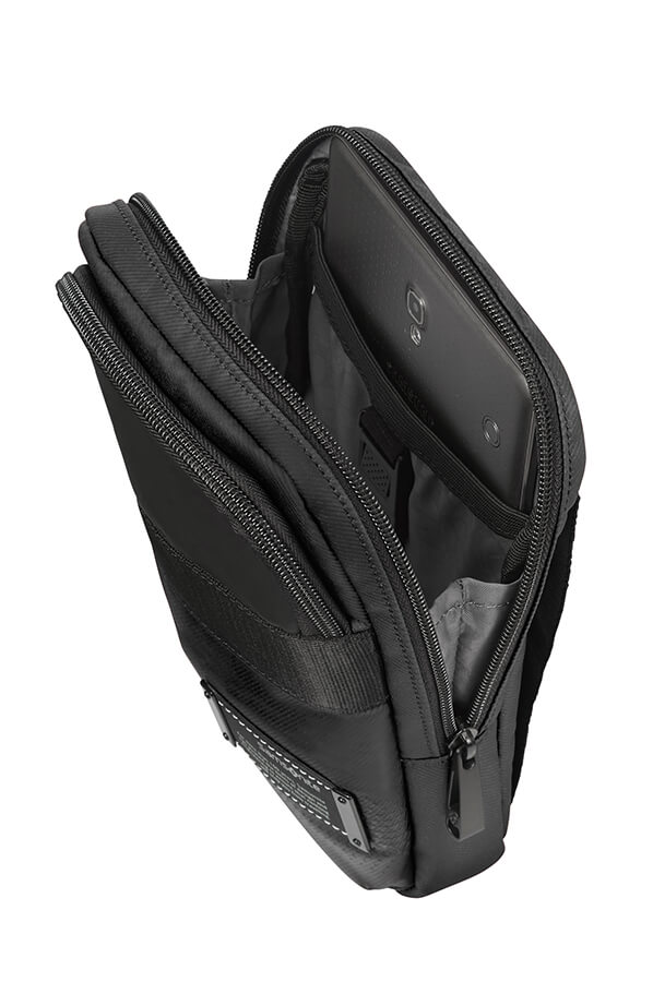 Samsonite Cityvibe 2.0 Crossover bag Jet Black Rolling Luggage