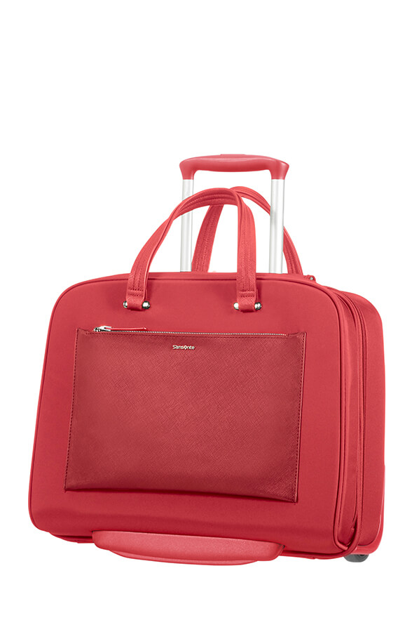 Samsonite Zalia Rolling laptop bag 15.6" Red Rolling Luggage