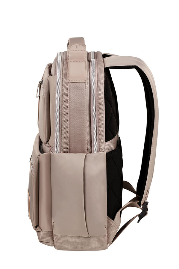 samsonite rose gold backpack