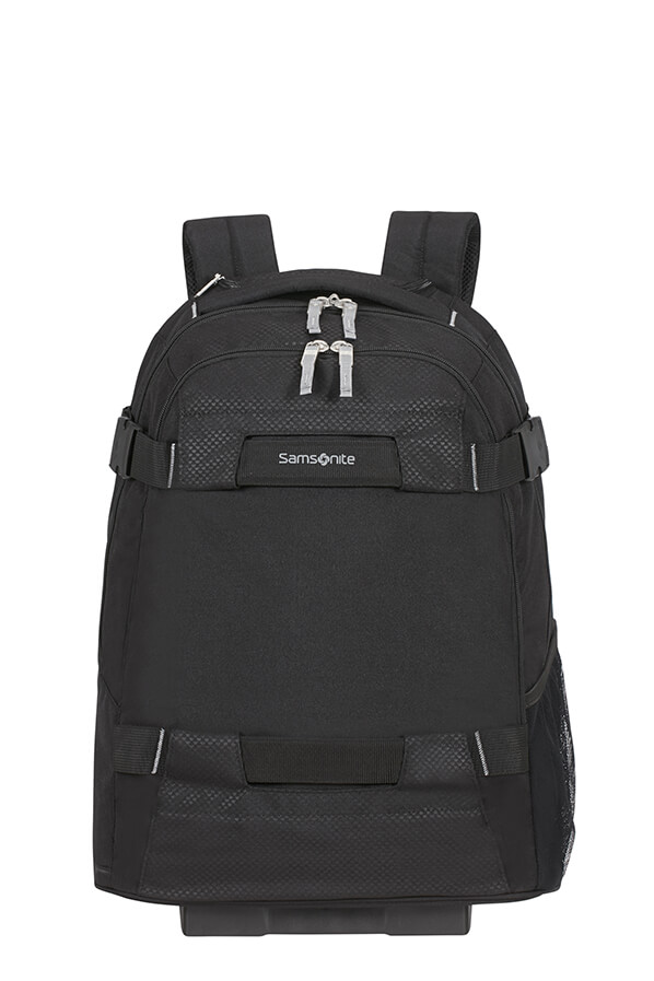 Samsonite Sonora Laptop Bag with wheels 55cm 17&quot; Black | Rolling Luggage