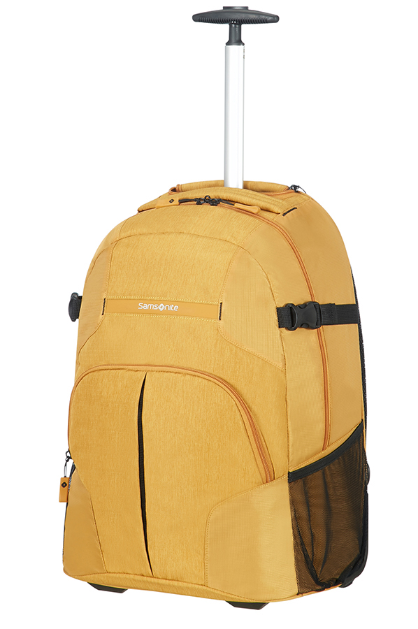 Samsonite Rewind Laptop Backpack 16" Sunset Yellow Rolling Luggage