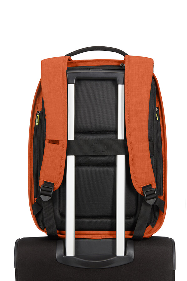 Samsonite Securipak M Antitheft Laptop Backpack 15.6" Saffron