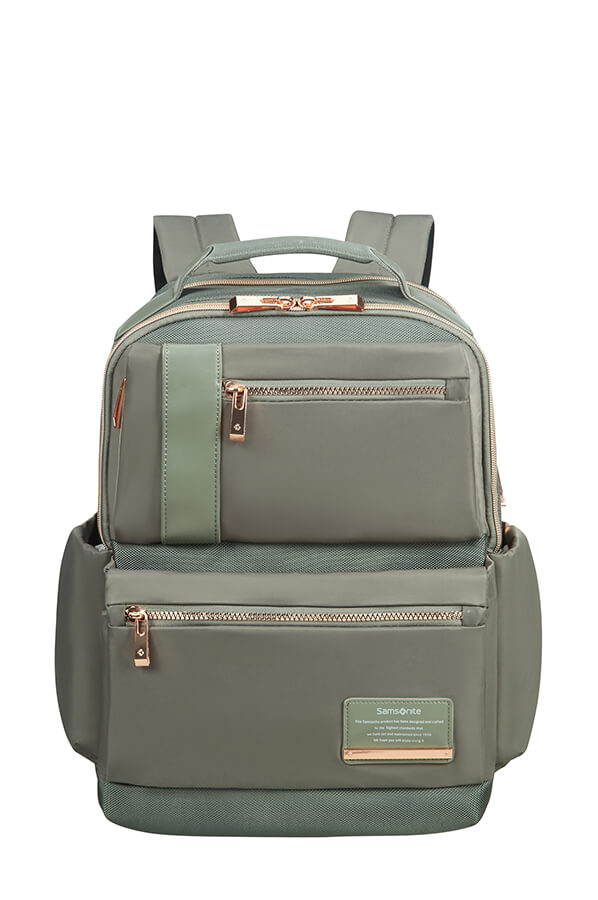 Samsonite Openroad Chic Laptop Backpack 14.1" Olive Green Rolling Luggage