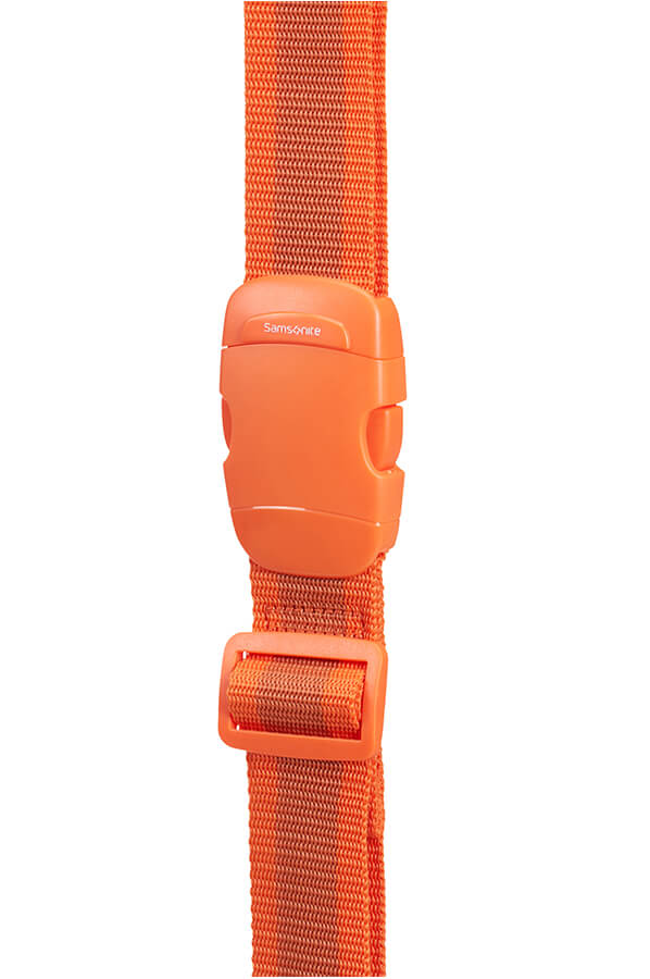 Samsonite Travel Accessories Luggage Strap 38mm Orange Rolling Luggage