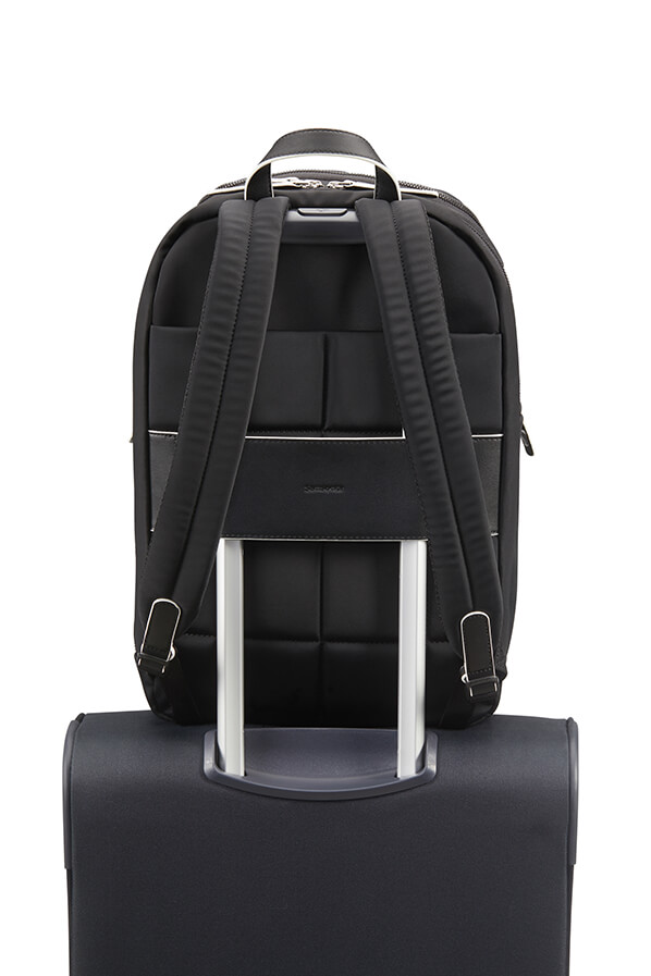 samsonite overnite laptop backpack black