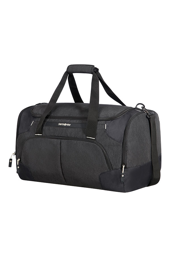 Samsonite Rewind Duffle Bag 55cm Black | Rolling Luggage