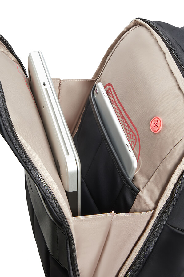 samsonite overnite laptop backpack black