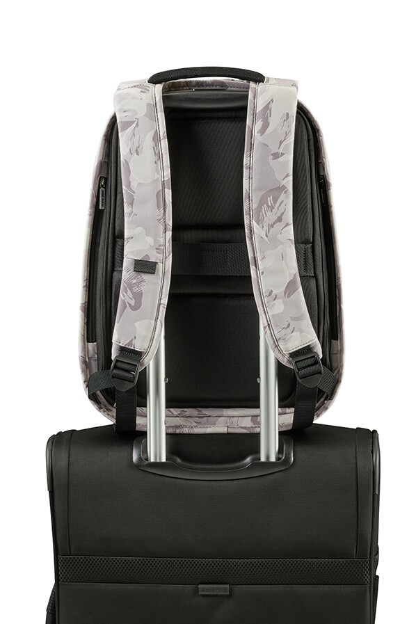 Samsonite Securipak S Laptop Backpack 14.1" Lilac Grey/Camo Rolling