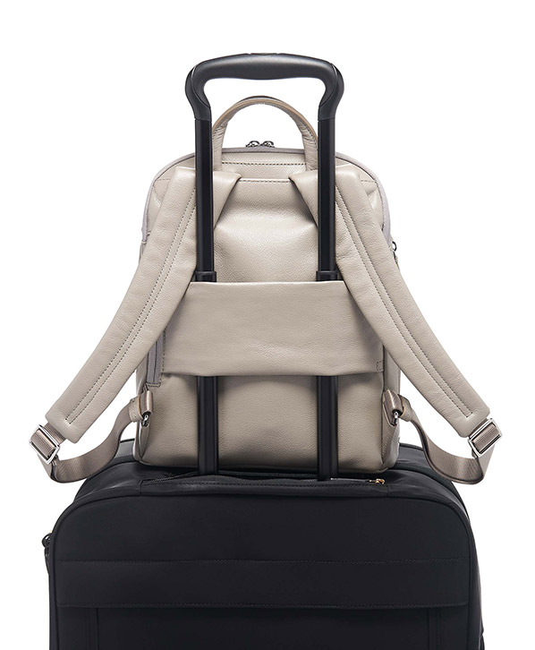 Tumi Voyageur Backpack 12.1" Grey Rolling Luggage