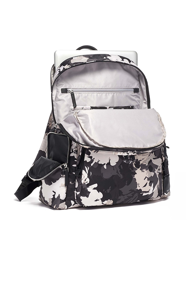 tumi backpack floral