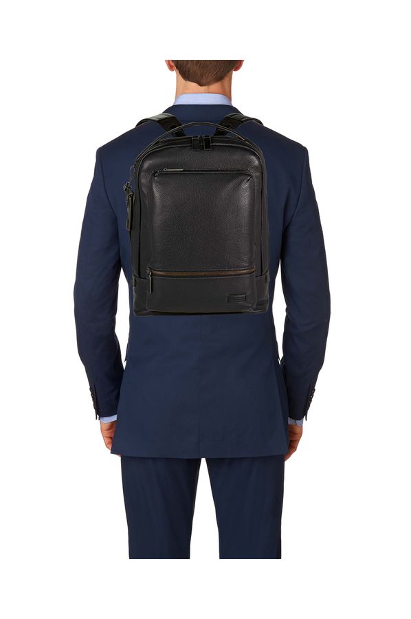 tumi bates backpack leather